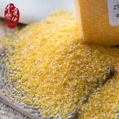 中黎贡生玉米碴赤峰农家玉米糁自产黄玉米渣苞米糁棒子碎小碴子 500g 袋装