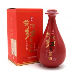 52度玉山台湾红高粱（红瓷瓶） 0.5L 瓶装