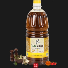 黔境贵州故事压榨菜籽油 1.8L 桶