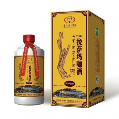 西藏特产 酱香白酒 拉萨净土玛咖酒500ml/瓶 礼盒装53°高度 年货节礼盒 黑玛卡
